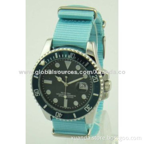 Top quality colorful sport watch with unique style calendar function, best seller